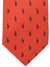 Battistoni Silk Tie Dark Red Navy Deer
