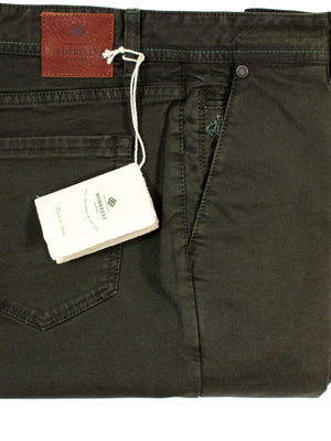 Luigi Borrelli Pants 5 Pocket Ceylon Gray 32 Slim Fit REDUCED - SALE