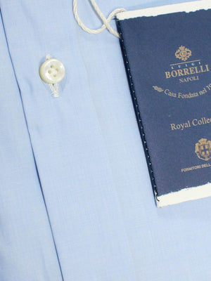 Luigi Borrelli Dress Shirt Royal Collection Light Blue