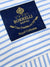 Luigi Borrelli Dress Shirt ROYAL COLLECTION Blue White Stripes 39 - 15 1/2