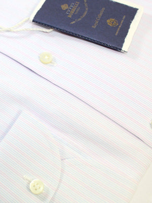 Luigi Borrelli cotton Dress Shirt ROYAL COLLECTION 