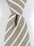 Luigi Borrelli Tie Navy Silver Pink Stripes Design