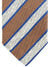 Luigi Borrelli Tie Brown Blue Stripes