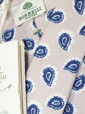 Luigi Borrelli Silk Linen Tie 