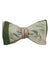 Gene Meyer Bow Tie Green Taupe