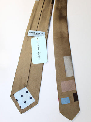 Gene Meyer silk Necktie - Hand Made In Italy