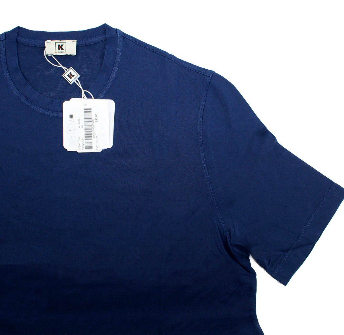 Kired Kiton T-Shirt Navy Crêpe Cotton EU 56 / XXL SALE