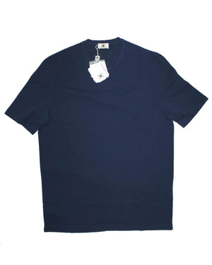 Kired Kiton T-Shirt Navy Crêpe Cotton EU 50/ M