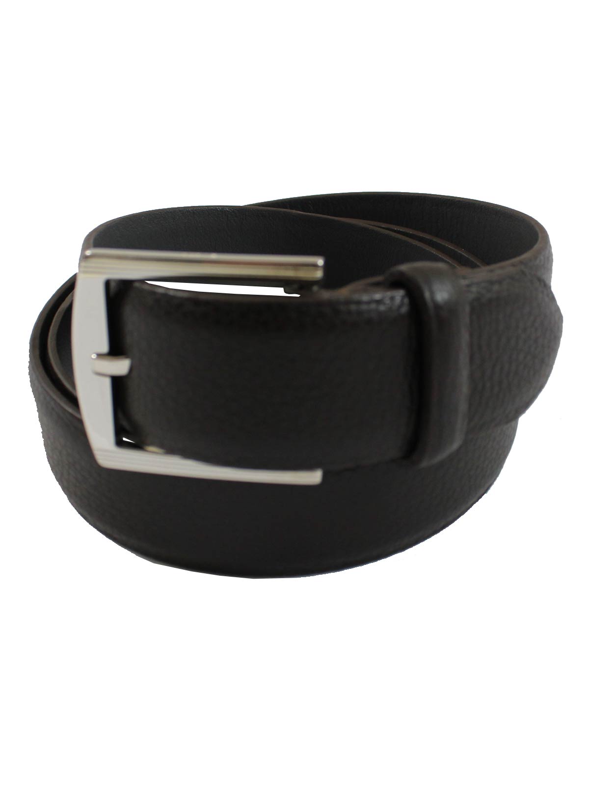 Kiton Belt Brown Leather Men Belt