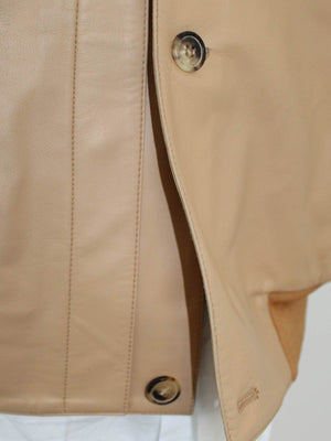 Kiton Leather Jacket