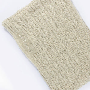 Kiton Cashmere Circle Scarf Beige