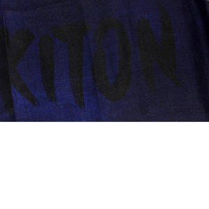 Kiton Cashmere Scarf Dark Navy - Extra Long Shawl