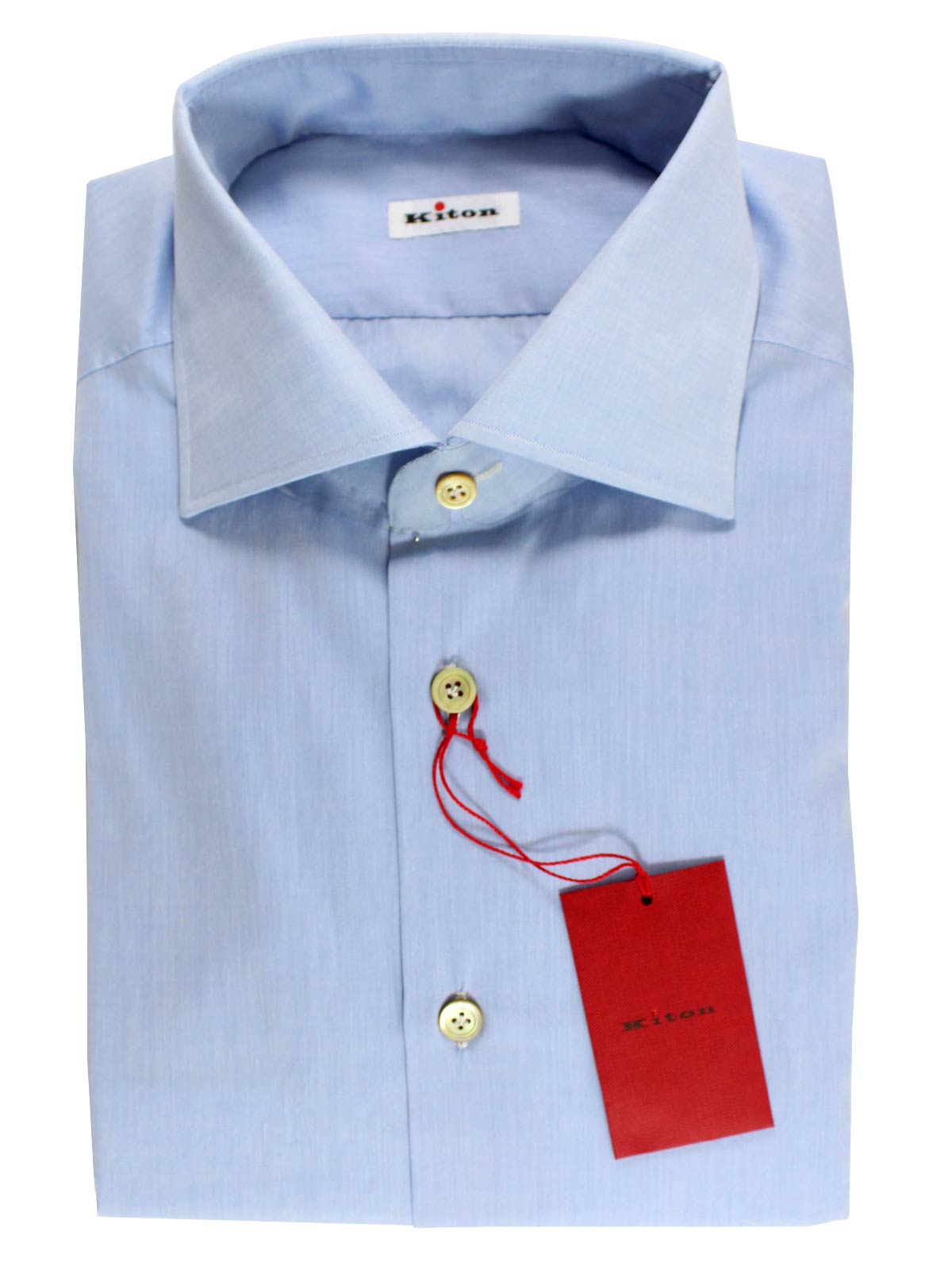 Kiton Dress Shirt Blue