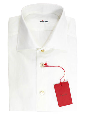 Kiton Dress Shirt White 