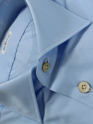Kiton Dress Shirt Blue 43 - 17 SALE