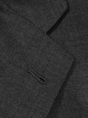 Kiton Wool Suit Gray New