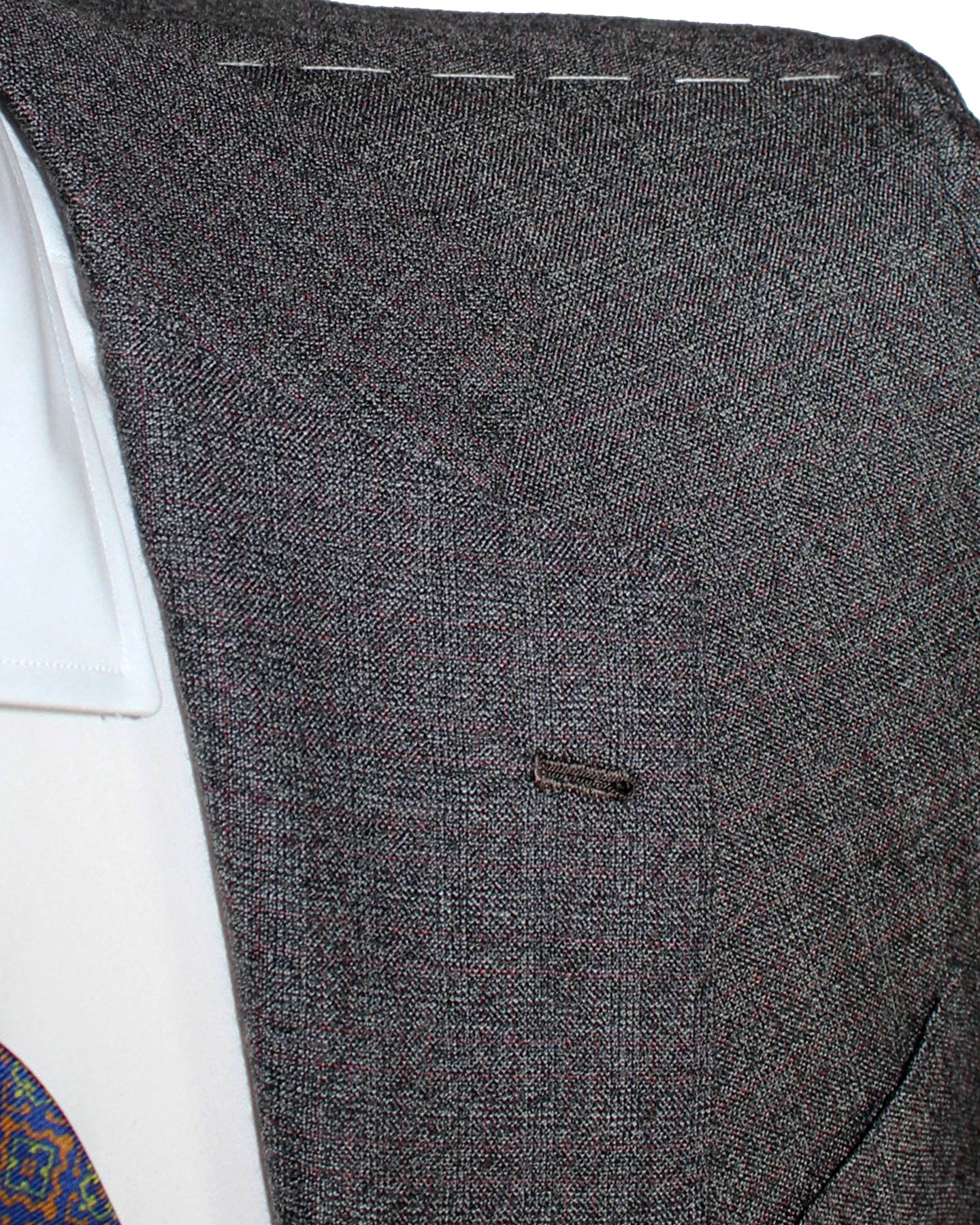 Kiton Cashmere Suit Gray Brown Bespoke
