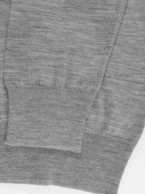 Kiton Sweater 14 Micron Wool V-Neck 