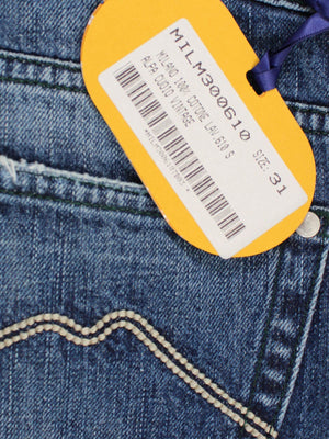 E. Marinella Denim Jeans Milano 31 Button Fly Slim Fit SALE