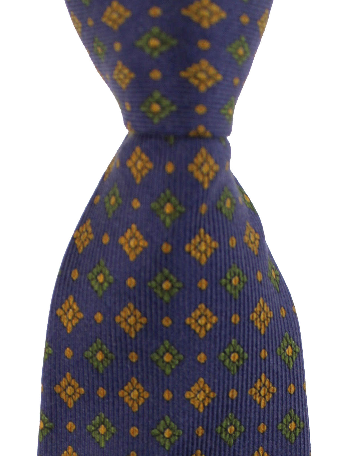 E. Marinella Silk Tie Purple Green Geometric