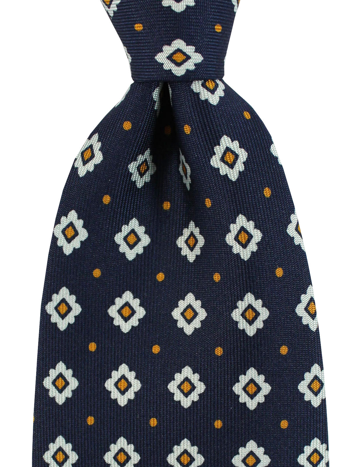 E. Marinella Tie Navy Geometric