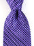 Stefano Ricci Tie Purple Geometric - Pleated Silk