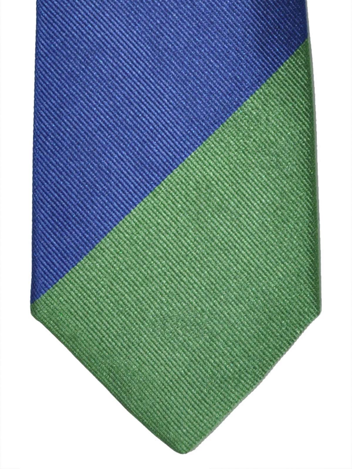 Gene Meyer Tie Royal Blue Pink Green SALE