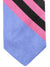 Gene Meyer Silk Tie Pink Lilac Mustard Stripes