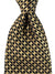 Tom Ford Tie Brown Gray Black Geometric Hand Made In Italy