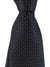 Armani Silk Tie Graphite Blue Micro Dots