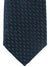 Armani Silk Tie Dark Blue Green Geometric