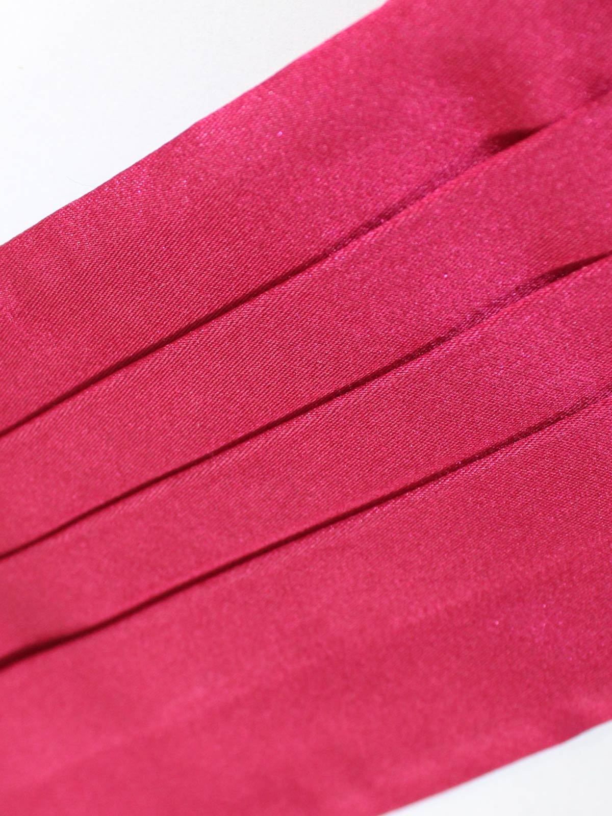 Valentino Cummerbund Solid Cranberry Pink