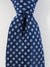 Massimo Valeri Extra Long Tie Navy Blue Floral