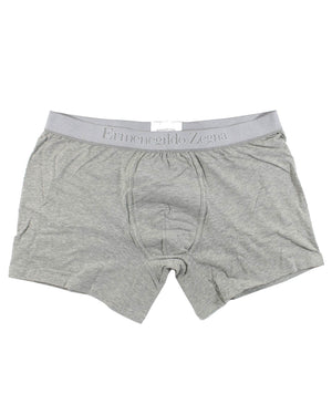 Ermenegildo Zegna Boxer Briefs Gray Men Underwear 2 Pack Stretch Cotton XXL