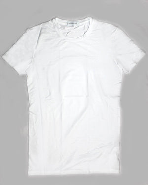 Ermenegildo Zegna T-Shirt Round Neck White Micromodal M