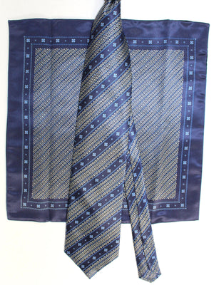 Zilli Tie & Pocket Square Set 