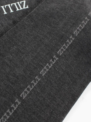 Zilli Silk Cashmere Socks Dark Gray