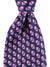 Zilli Silk Tie Black Pink Gray Geometric Design - Wide Necktie